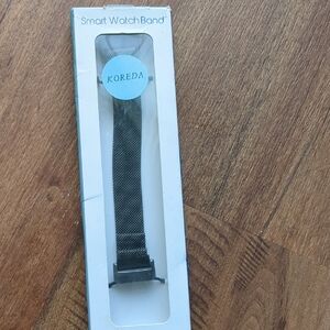 Compatible with Fitbit Charge 5 Bands for Women Men, Stainless Steel Mesh